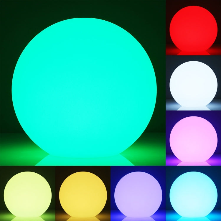 Esmartlive ES-BALL 30cm Colorful Light LED Ball Light with Remote Control, IP65 Water-resistant LED Decorative Light(White)