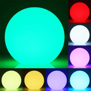 Esmartlive ES-BALL 30cm Colorful Light LED Ball Light with Remote Control, IP65 Water-resistant LED Decorative Light(White)