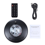 L6 Music Starry Projector Remote Control Night Light (Colorful Light)