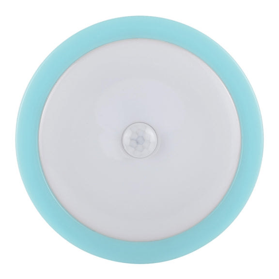 R10 USB Charging LED PIR Sensor Night Light , 4000K Emergency Light Cabinet Lamp, Sensor Distance: about 3m, DC 4.5V(Blue)