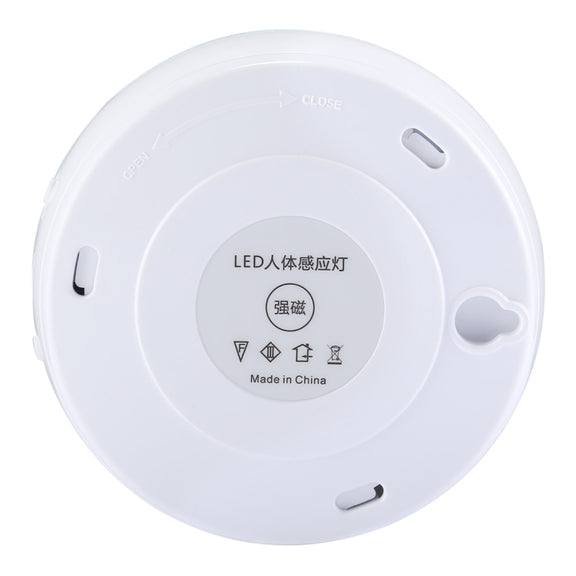 R10 USB Charging LED PIR Sensor Night Light , 4000K Emergency Light Cabinet Lamp, Sensor Distance: about 3m, DC 4.5V(Yellow)