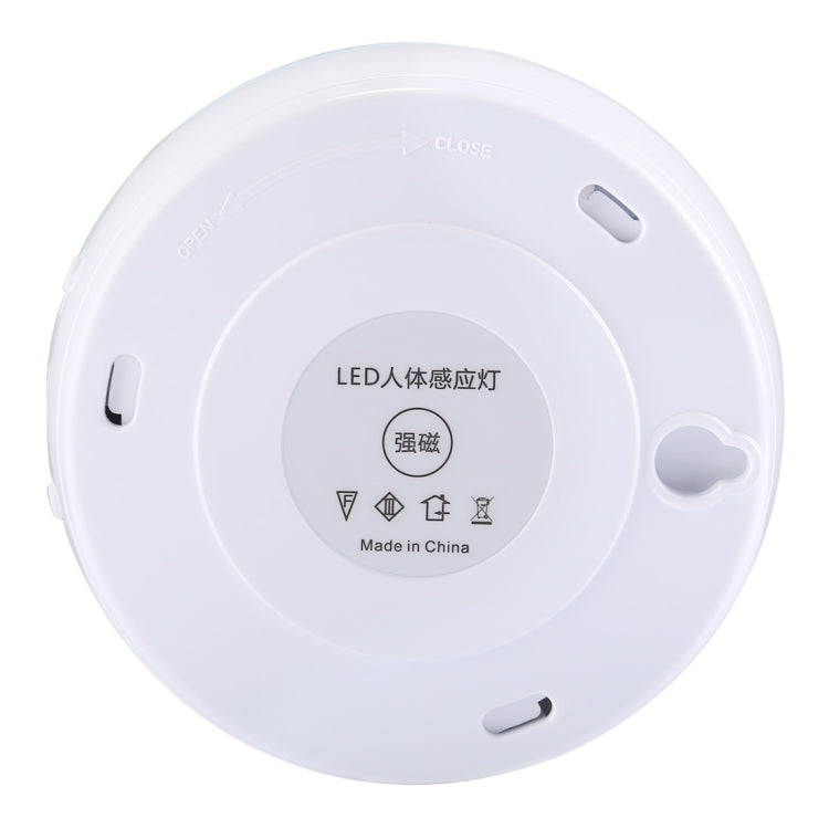 R10 USB Charging LED PIR Sensor Night Light , 4000K Emergency Light Cabinet Lamp, Sensor Distance: about 3m, DC 4.5V(Yellow)