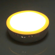 R10 USB Charging LED PIR Sensor Night Light , 4000K Emergency Light Cabinet Lamp, Sensor Distance: about 3m, DC 4.5V(Yellow)