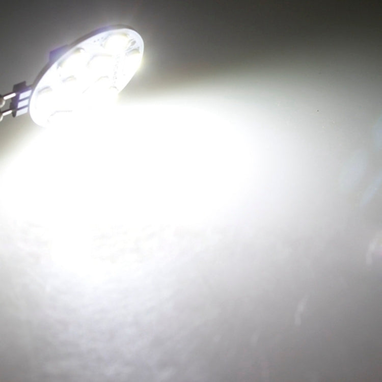 G4 9 LED SMD 5730 Flower Decorative Light for Indoor / Outdoor Decoration, DC/AC 12-24V, Back Pins(White Light)