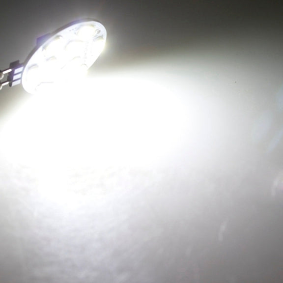 G4 9 LED SMD 5730 Flower Decorative Light for Indoor / Outdoor Decoration, DC/AC 12-24V, Back Pins(White Light)