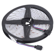 5m 150 LEDs SMD 5050 IP65 Water-resistant Bluetooth RGB Light Strip with 24-keys Remote Control, EU Plug