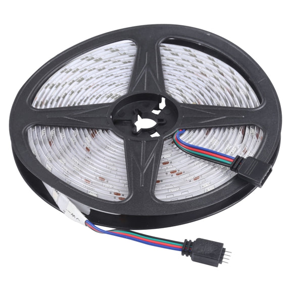 5m 150 LEDs SMD 5050 IP65 Water-resistant Bluetooth RGB Light Strip with 24-keys Remote Control, EU Plug