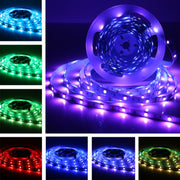 20m 1200 LEDs SMD 2835 IP65 Water-resistant RGB Light Strip with 44-keys Remote Control, EU Plug