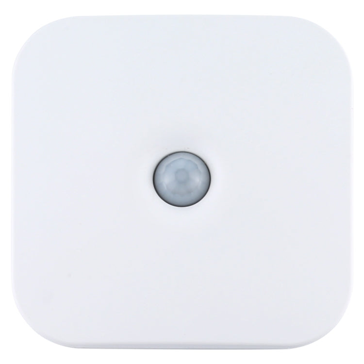 CL053 LED Square Human Body Sensor Light, Style: Linkage (Warm White)