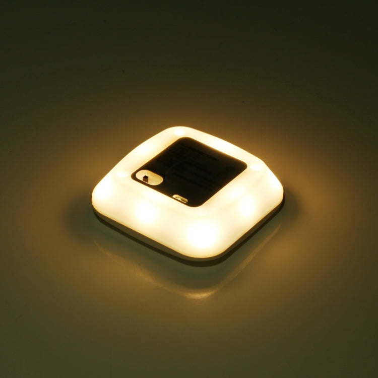 CL053 LED Square Human Body Sensor Light, Style: Linkage (Warm White)