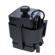 3 Sections 18650/26650 IPX7 Water-resistant Battery Box with 16.8v Round Head & 5v USB Connector Output Voltage Does Not Include Battery(Black)