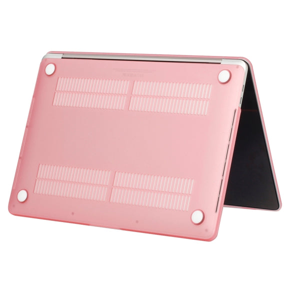 Laptop Frosted Texture PC Protective Case for 2016 New Macbook Pro 13.3 inch A2159 & A1706 & A1708(Pink)