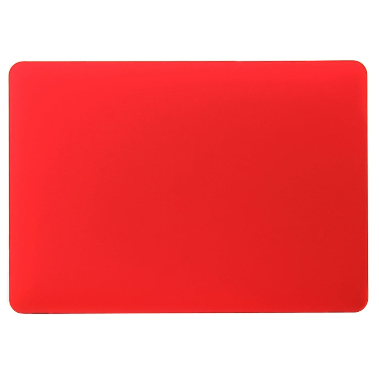 Laptop Frosted Texture PC Protective Case for 2016 New Macbook Pro 13.3 inch A2159 & A1706 & A1708(Red)