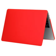 Laptop Frosted Texture PC Protective Case for 2016 New Macbook Pro 13.3 inch A2159 & A1706 & A1708(Red)