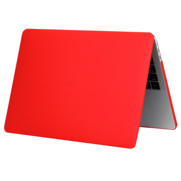 Laptop Frosted Texture PC Protective Case for 2016 New Macbook Pro 13.3 inch A2159 & A1706 & A1708(Red)