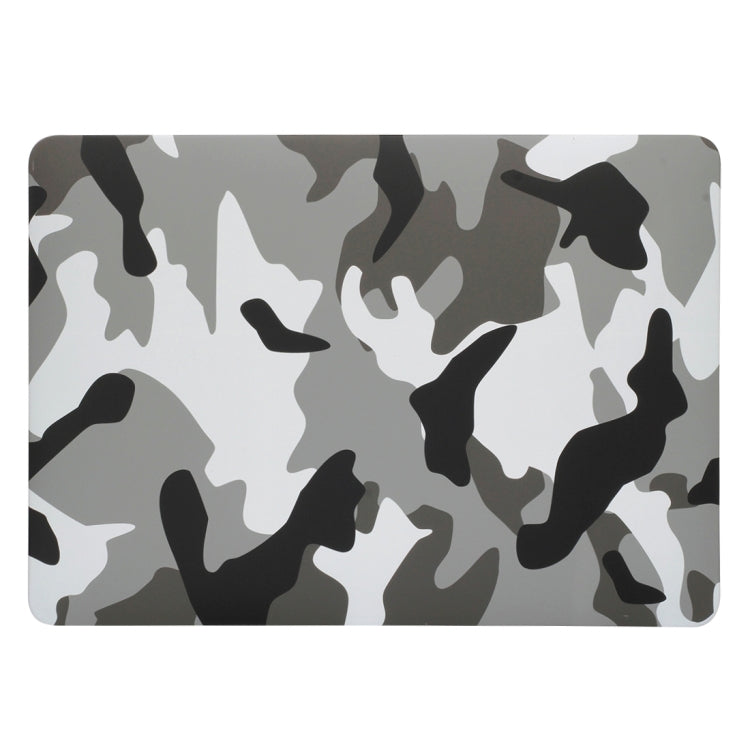 For 2016 New Macbook Pro 13.3 inch A1706 & A1708 Grey Camouflage Pattern Laptop Water Decals PC Protective Case