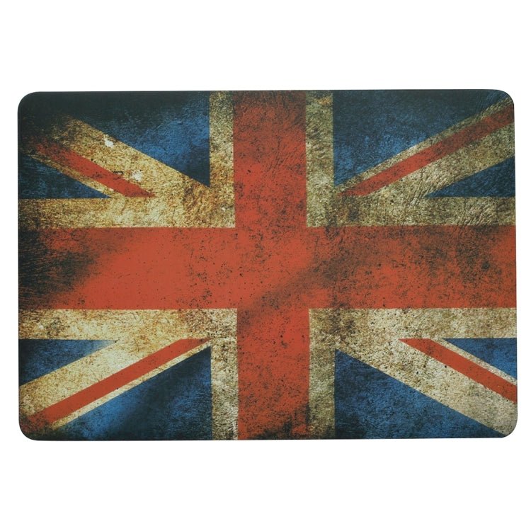 For 2016 New Macbook Pro 13.3 inch A1706 & A1708 Retro UK Flag Pattern Laptop Water Decals PC Protective Case