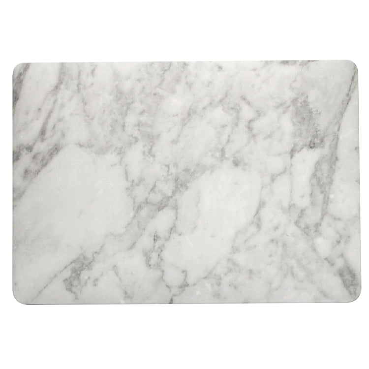 For 2016 New Macbook Pro 13.3 inch A1706 & A1708 White Grey Texture Marble Pattern Laptop Water Decals PC Protective Case