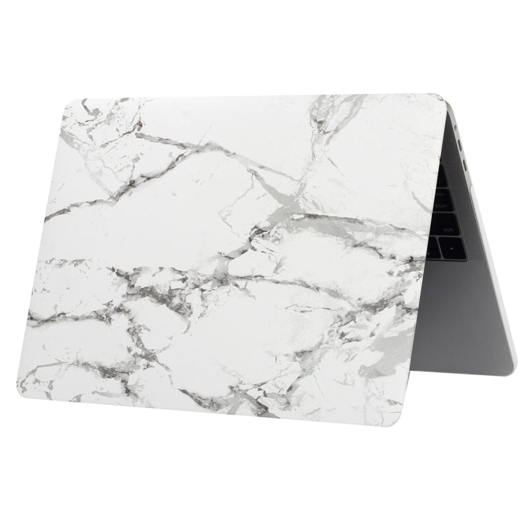 For 2016 New Macbook Pro 13.3 inch A1706 & A1708 White Black Texture Marble Pattern Laptop Water Decals PC Protective Case