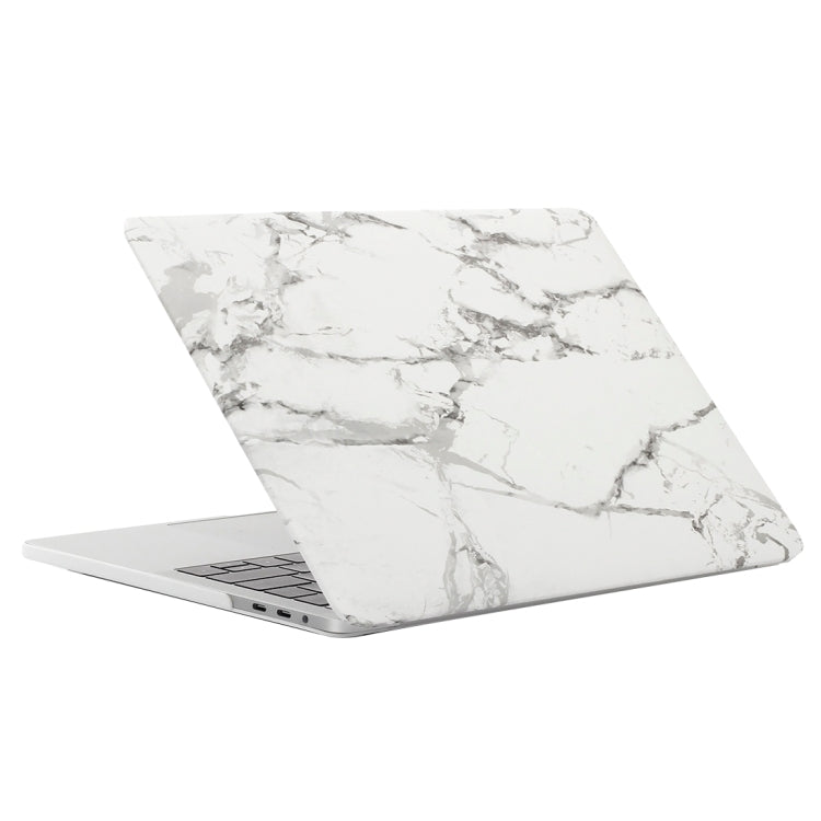 For 2016 New Macbook Pro 13.3 inch A1706 & A1708 White Black Texture Marble Pattern Laptop Water Decals PC Protective Case