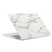 For 2016 New Macbook Pro 13.3 inch A1706 & A1708 White Black Texture Marble Pattern Laptop Water Decals PC Protective Case