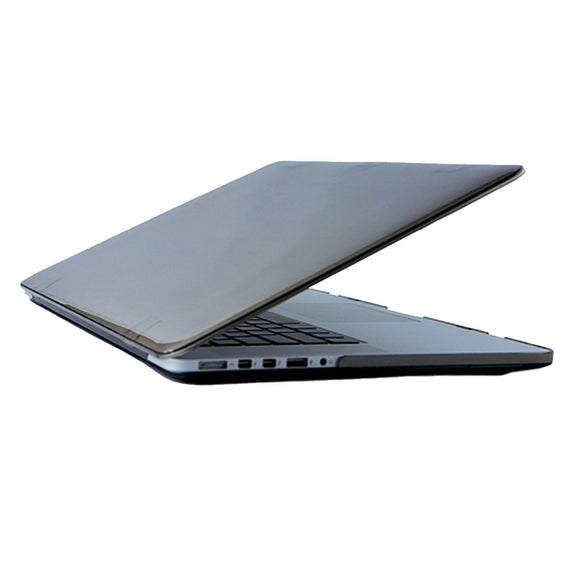 For 2016 New Macbook Pro 13.3 inch A1706 & A1708 Laptop Crystal PC Protective Case(Grey)