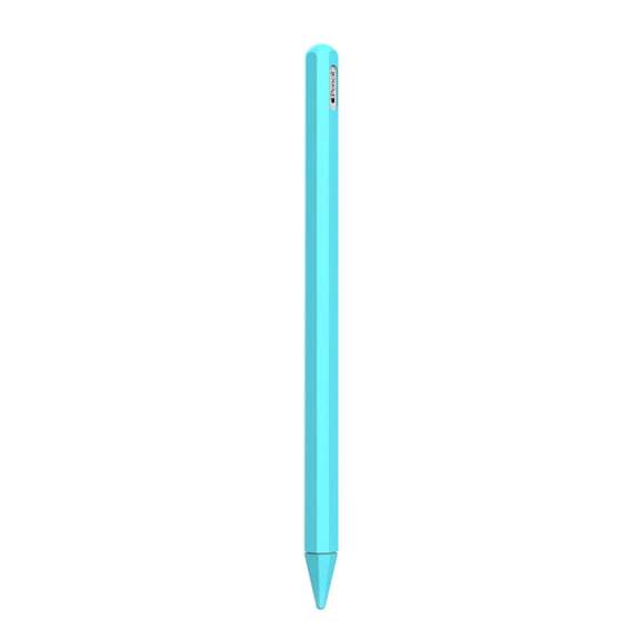 Stylus Pen Silica Gel Protective Case for Apple Pencil 2 (Mint Green)