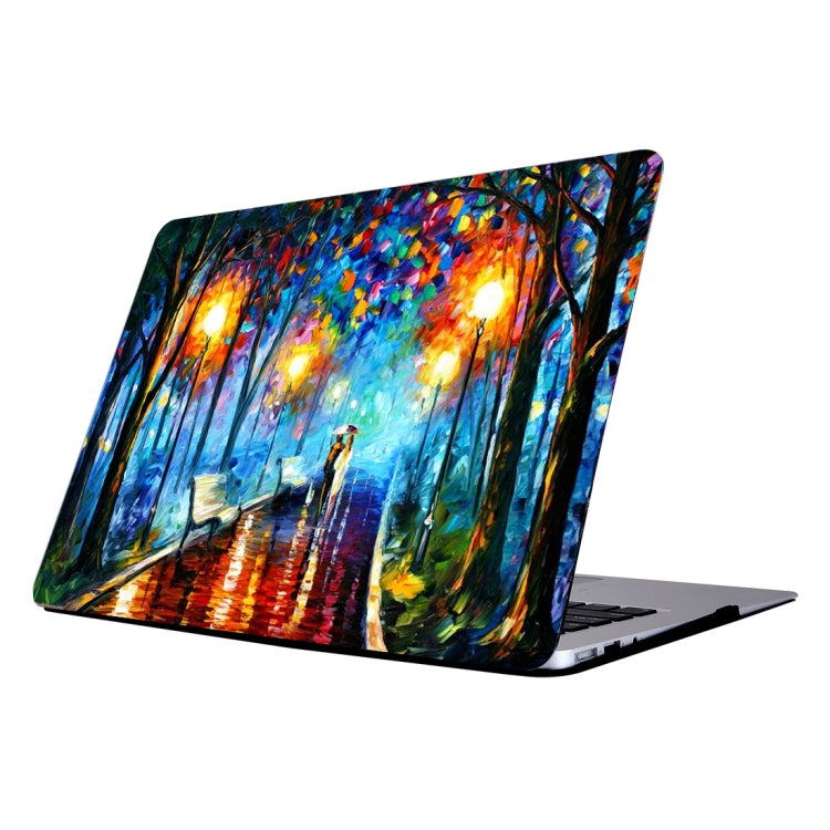 RS-704 Colorful Printing Laptop Plastic Protective Case for MacBook Pro 13.3 inch A1708 (2016