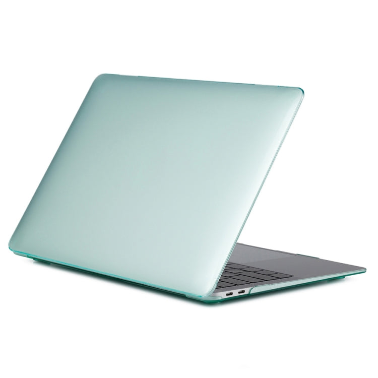 For MacBook Air 13.3 inch A1932 2018 & A2179 2020 & A2337 Laptop Crystal Style Protective Case(Green)