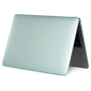 For MacBook Air 13.3 inch A1932 2018 & A2179 2020 & A2337 Laptop Crystal Style Protective Case(Green)