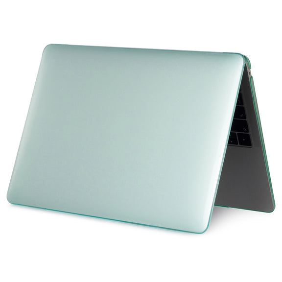 For MacBook Air 13.3 inch A1932 2018 & A2179 2020 & A2337 Laptop Crystal Style Protective Case(Green)