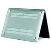 For MacBook Air 13.3 inch A1932 2018 & A2179 2020 & A2337 Laptop Crystal Style Protective Case(Green)