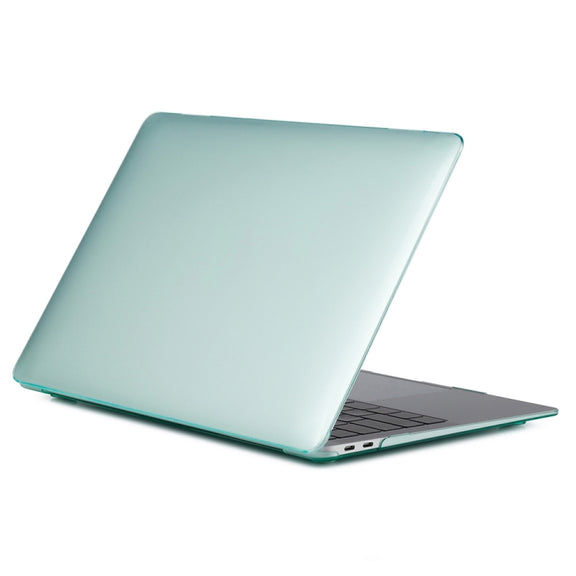 For MacBook Air 13.3 inch A1932 2018 & A2179 2020 & A2337 Laptop Crystal Style Protective Case(Green)