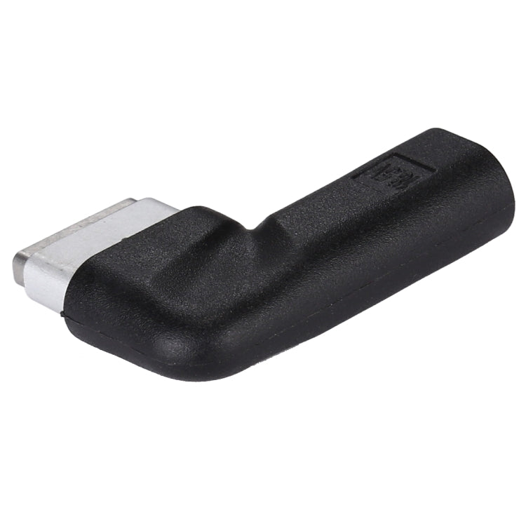 USB-C / Type-C Female to 5 Pin MagSafe 2 (T-Shaped) Male Charge Adapter(Black)