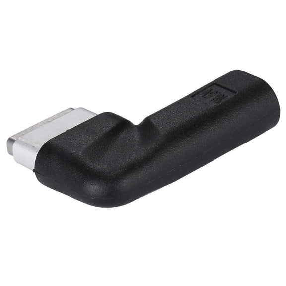 USB-C / Type-C Female to 5 Pin MagSafe 2 (T-Shaped) Male Charge Adapter(Black)