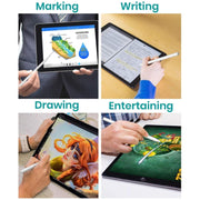 1.4-2.3mm Magnetic Design Superfine Nib Prevent Accidental Touch Handwritten Capacitive Screen Stylus Pen(White)
