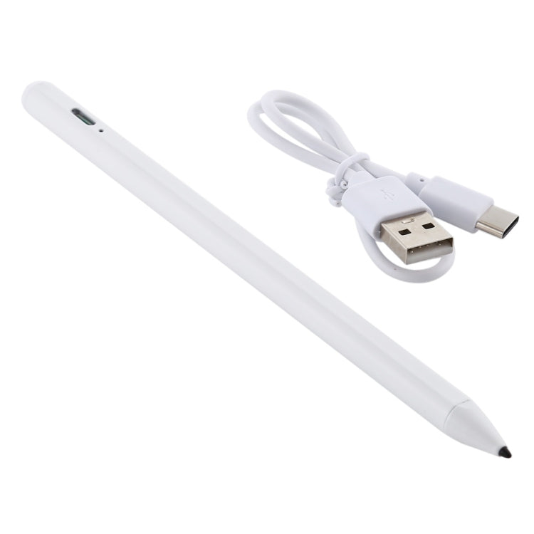 1.4-2.3mm Magnetic Design Superfine Nib Prevent Accidental Touch Handwritten Capacitive Screen Stylus Pen(White)