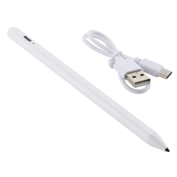 1.4-2.3mm Magnetic Design Superfine Nib Prevent Accidental Touch Handwritten Capacitive Screen Stylus Pen(White)