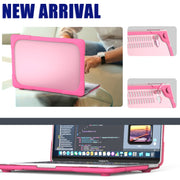 For MacBook Pro 13 inch 2022 & A2289 / A2251 / A2338 2020 PC + TPU Two Colors Laptop Protective Case(Red)