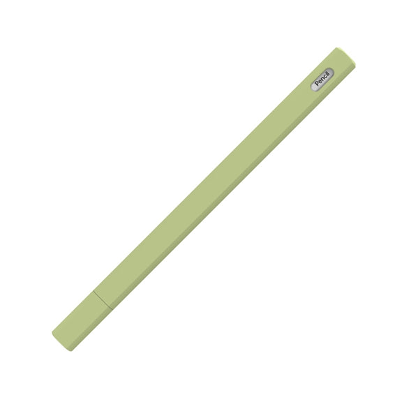 LOVE MEI For Apple Pencil 2 Triangle Shape Stylus Pen Silicone Protective Case Cover(Green)