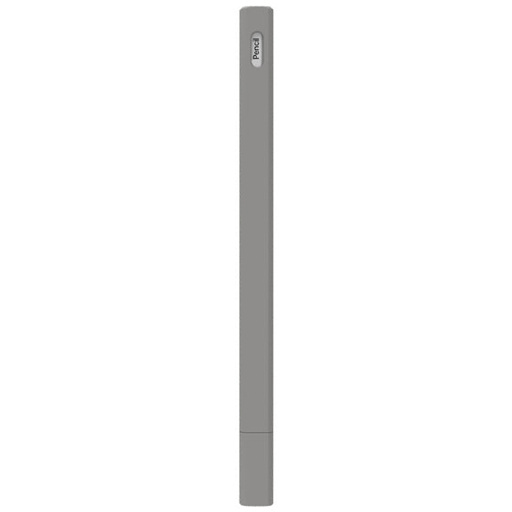 LOVE MEI For Apple Pencil 2 Triangle Shape Stylus Pen Silicone Protective Case Cover(Grey)