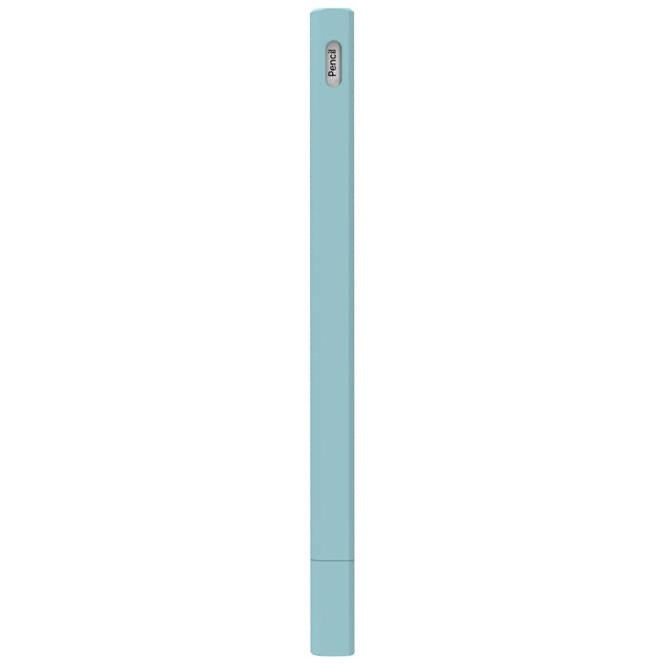 LOVE MEI For Apple Pencil 2 Triangle Shape Stylus Pen Silicone Protective Case Cover(Blue)