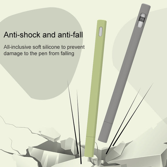 LOVE MEI For Apple Pencil 2 Triangle Shape Stylus Pen Silicone Protective Case Cover(Blue)