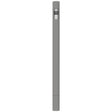 LOVE MEI For Apple Pencil 1 Triangle Shape Stylus Pen Silicone Protective Case Cover (Grey) - Pencil Accessories by LOVE MEI | Online Shopping South Africa | PMC TechLife