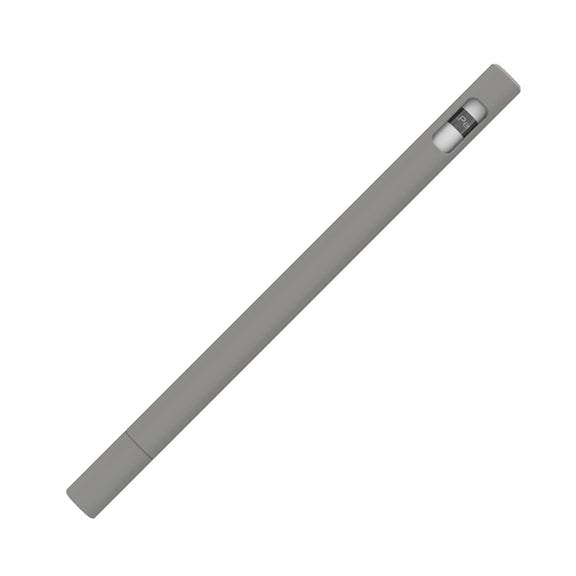 LOVE MEI For Apple Pencil 1 Triangle Shape Stylus Pen Silicone Protective Case Cover (Grey)