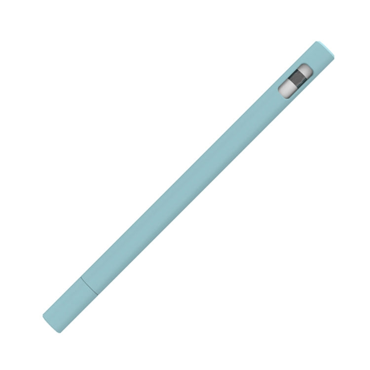LOVE MEI For Apple Pencil 1 Triangle Shape Stylus Pen Silicone Protective Case Cover (Blue)