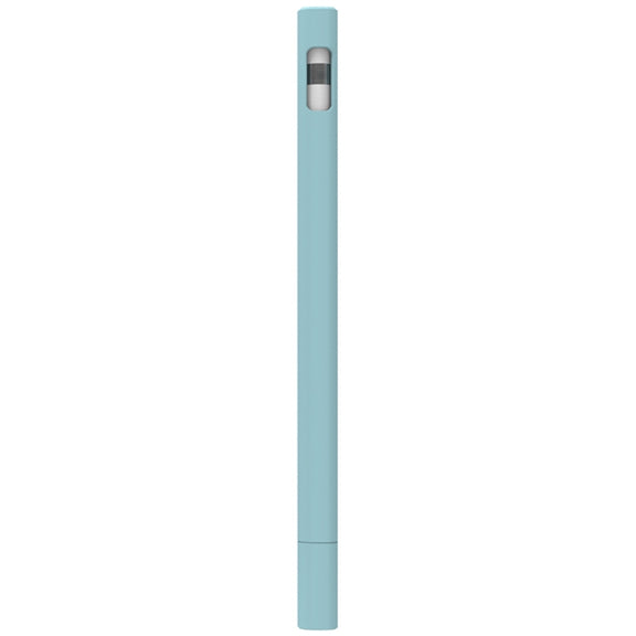 LOVE MEI For Apple Pencil 1 Triangle Shape Stylus Pen Silicone Protective Case Cover (Blue)