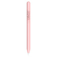 LOVE MEI For Apple Pencil 2 Number Letter Design Stylus Pen Silicone Protective Case Cover (Pink) - Pencil Accessories by LOVE MEI | Online Shopping South Africa | PMC TechLife | Buy Now Pay Later Mobicred