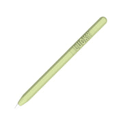 LOVE MEI For Apple Pencil 2 Number Letter Design Stylus Pen Silicone Protective Case Cover (Green)