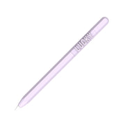 LOVE MEI For Apple Pencil 2 Number Letter Design Stylus Pen Silicone Protective Case Cover (Purple)